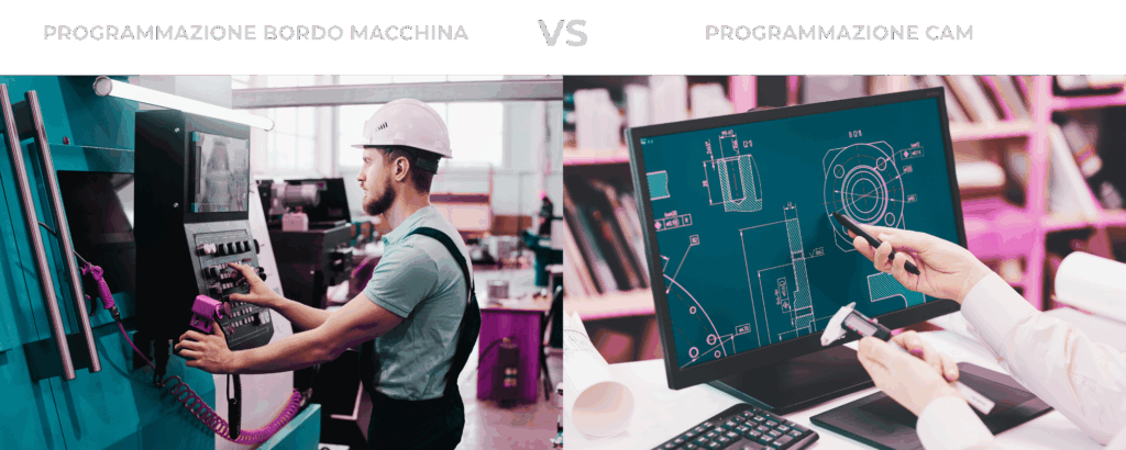 programmazione borso macchina VS programmazione ESPRIT CAM